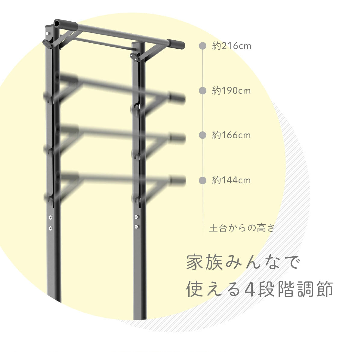 RelaxHang｜飾れる ぶら下がり健康器 [保証最大365日] 懸垂